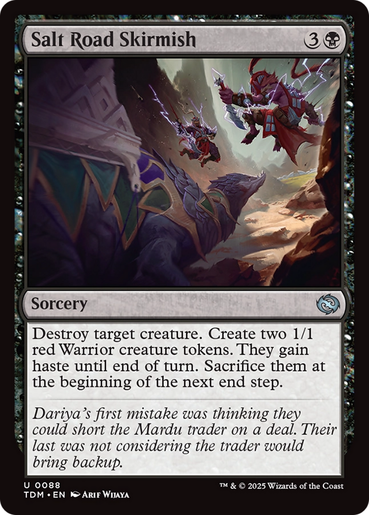 Image of Salt Road Skirmish [Tarkir: Dragonstorm]