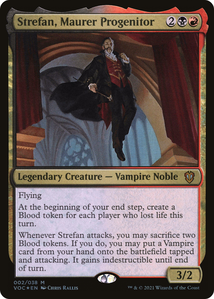 Image of Strefan, Maurer Progenitor [Innistrad: Crimson Vow Commander]