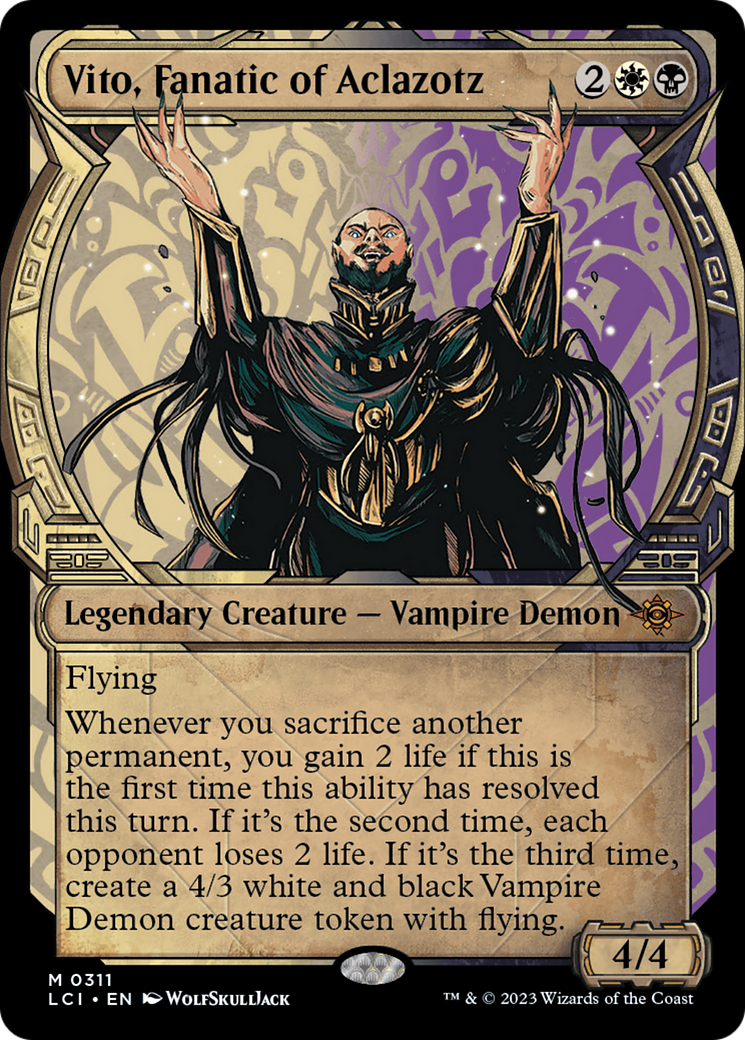 Image of Vito, Fanatic of Aclazotz (Showcase) [The Lost Caverns of Ixalan]