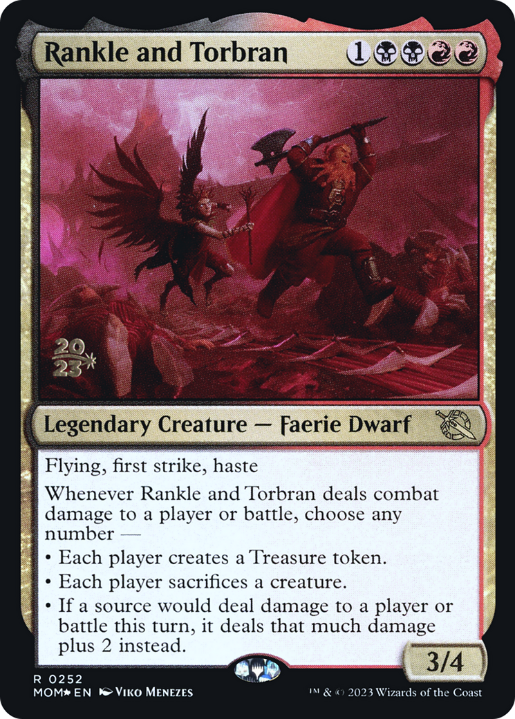 Image of Rankle and Torbran [March of the Machine Prerelease Promos]