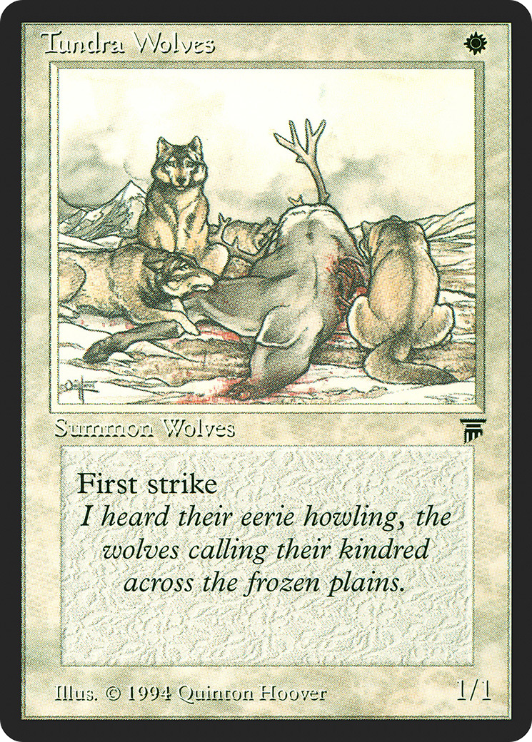 Image of Tundra Wolves [Legends]