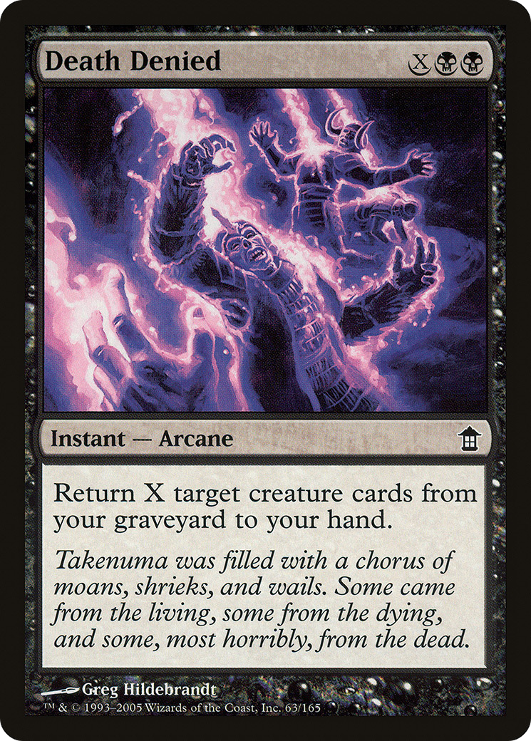 Image of Death Denied [Saviors of Kamigawa]
