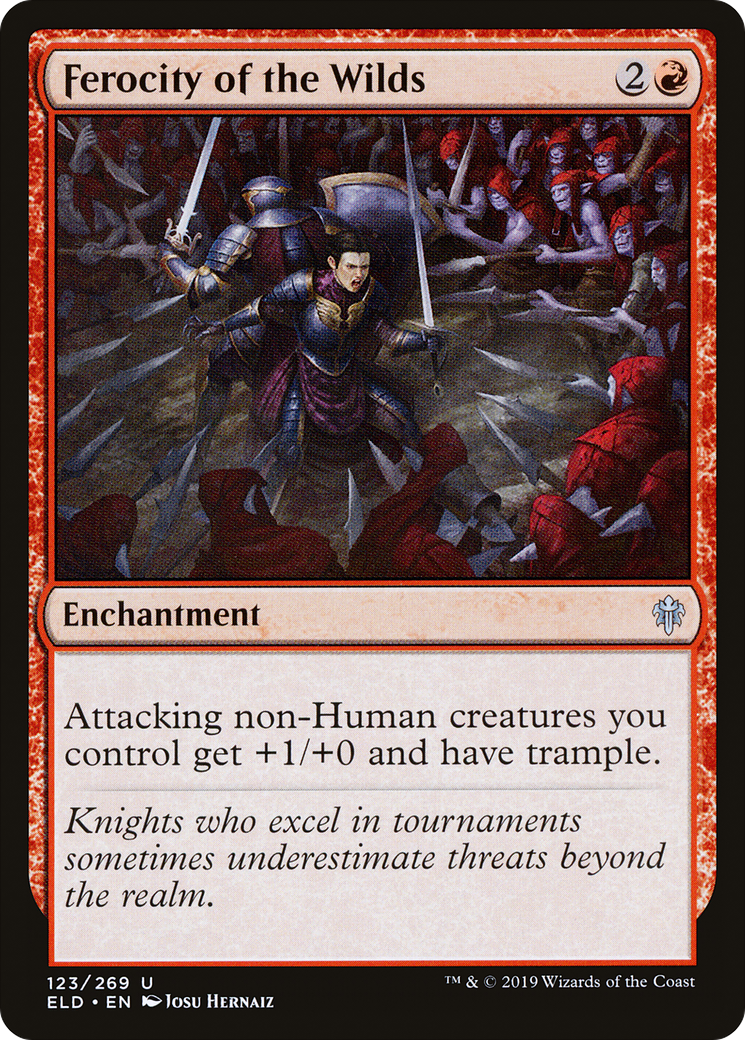 Image of Ferocity of the Wilds [Throne of Eldraine]