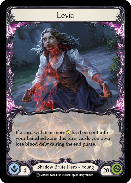 Image of Levia, Shadowborn Abomination // Levia [U-MON119 // U-MON120] (Monarch Unlimited)  Unlimited Normal