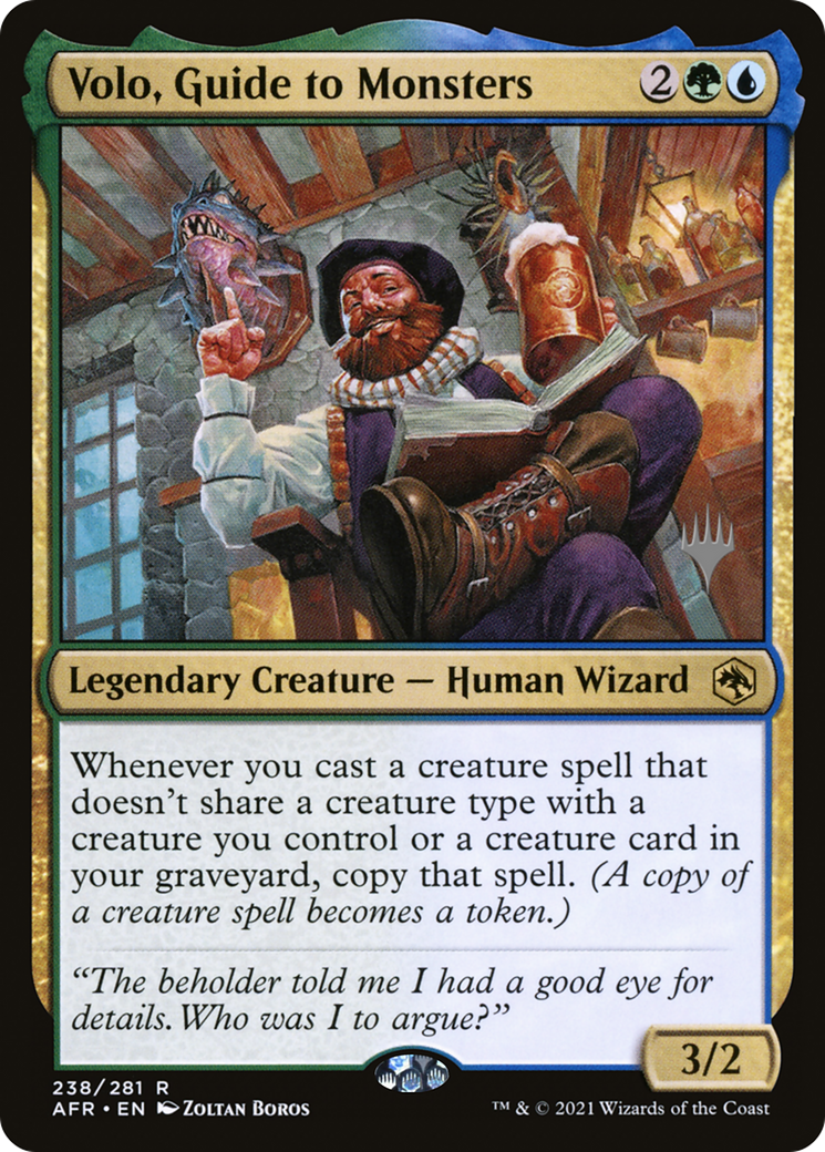 Image of Volo, Guide to Monsters (Promo Pack) [Dungeons & Dragons: Adventures in the Forgotten Realms Promos]