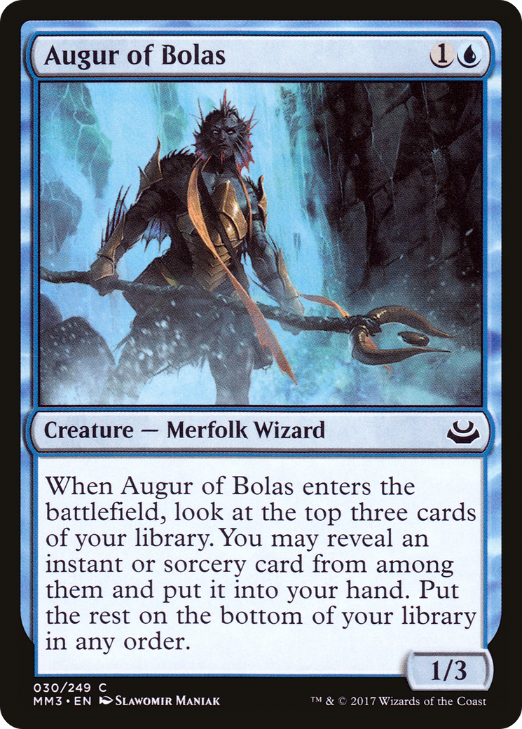 Image of Augur of Bolas [Modern Masters 2017]