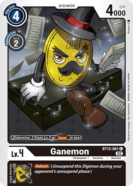 Image of Ganemon [BT12-061] [Across Time]