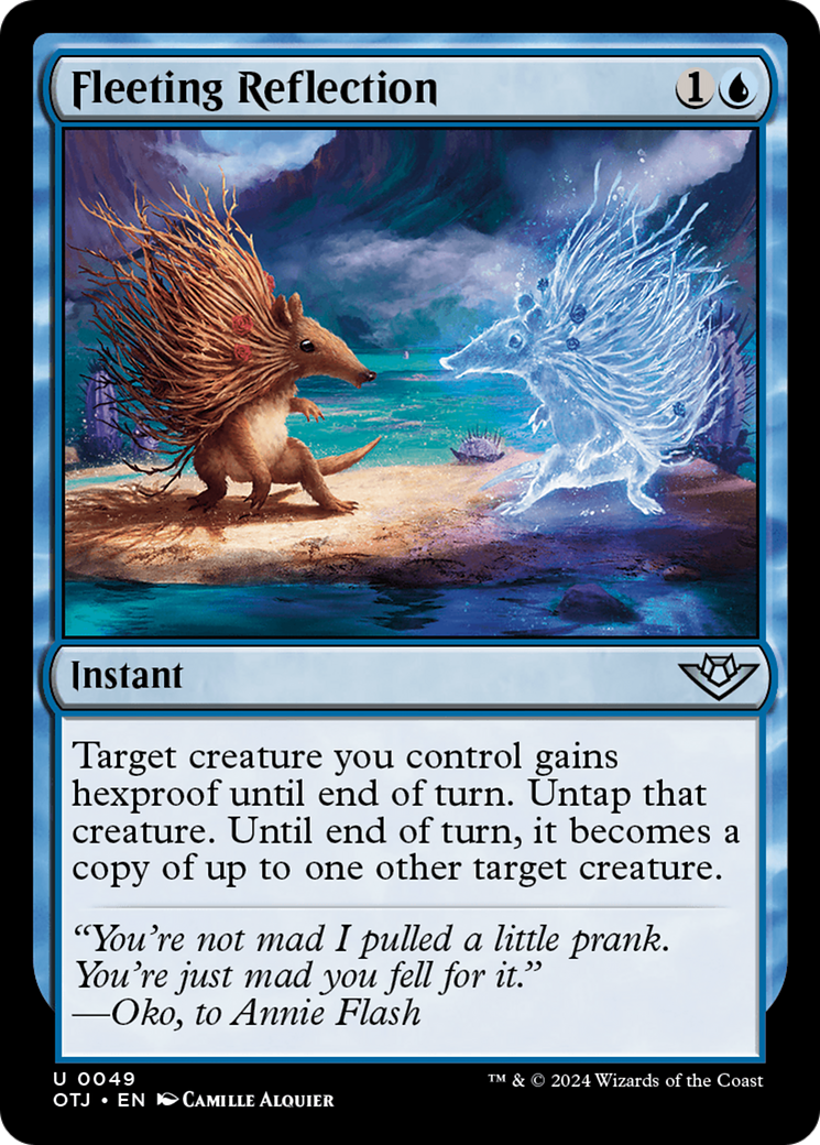 Image of Fleeting Reflection [Outlaws of Thunder Junction]