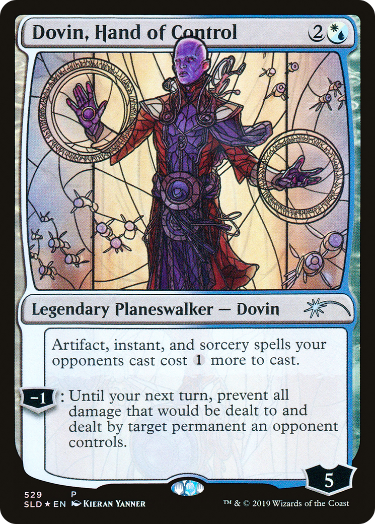 Image of Dovin, Hand of Control (Stained Glass) [Secret Lair Drop Promos]