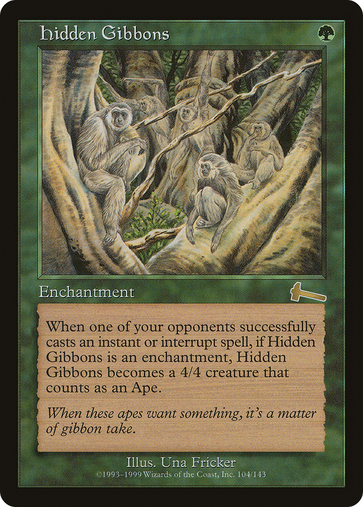 Image of Hidden Gibbons [Urza's Legacy]