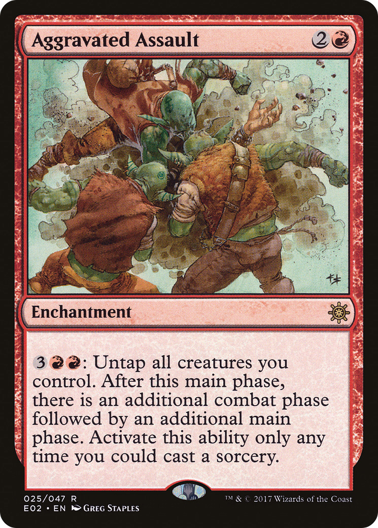 Image of Aggravated Assault [Explorers of Ixalan]