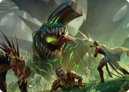 Image of Noxious Assault Art Card [Phyrexia: All Will Be One Art Series]