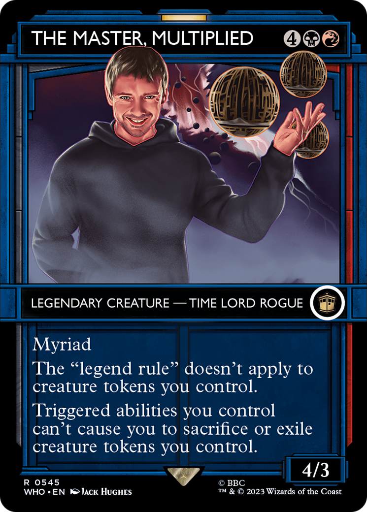 Image of The Master, Multiplied (Showcase) [Doctor Who]