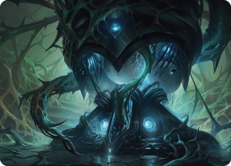 Image of Expand the Sphere Art Card [Phyrexia: All Will Be One Art Series]