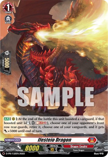 Image of Ifesteio Dragon (D-PR/132EN) [D Promo Cards]