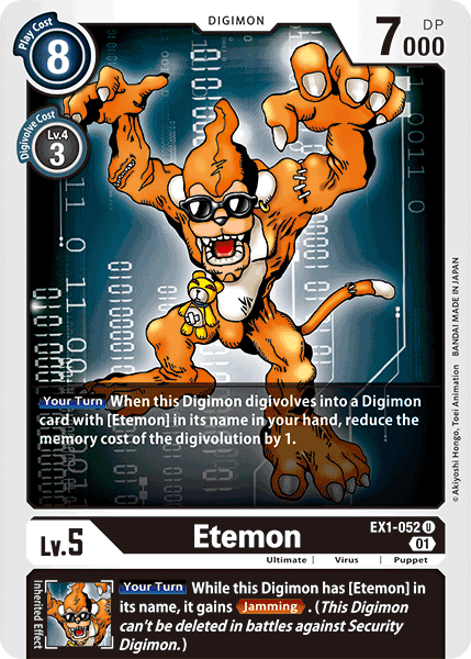 Image of Etemon [EX1-052] [Classic Collection]