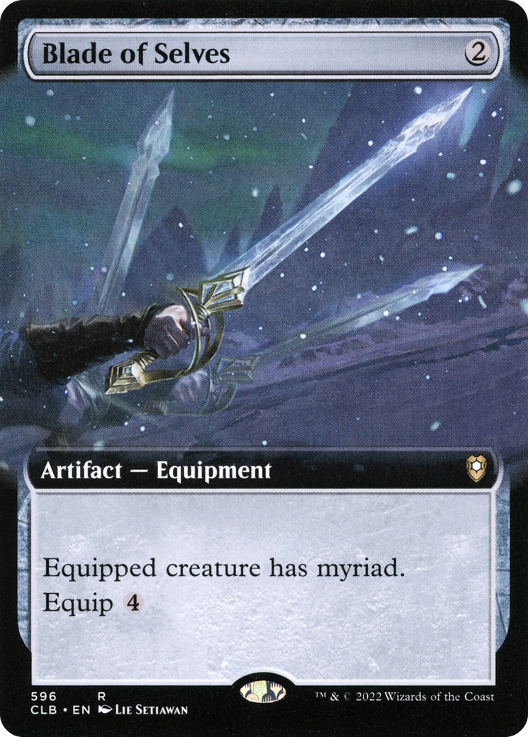 Image of Blade of Selves (Extended Art) [Commander Legends: Battle for Baldur's Gate]