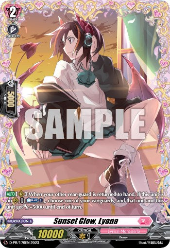 Image of Sunset Glow, Lyana (Frame Rare) (D-PR/176EN) [D Promo Cards]