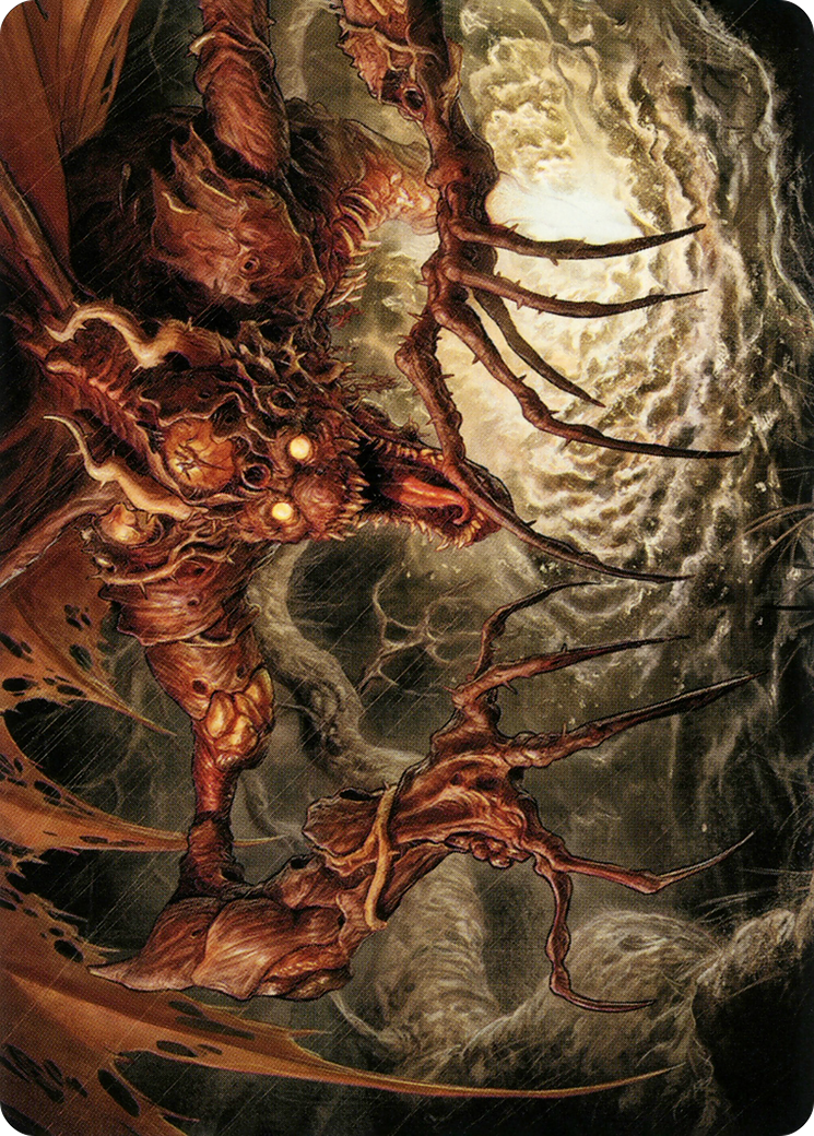 Image of Archfiend of Sorrows Art Card [Modern Horizons 2 Art Series]