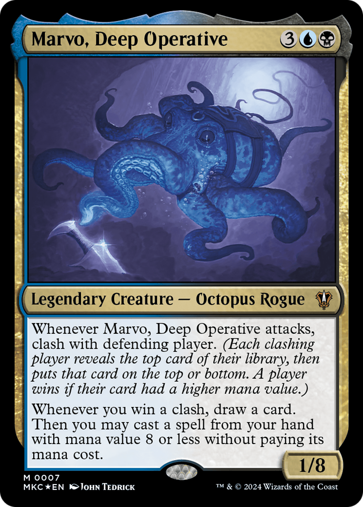 Image of Marvo, Deep Operative [Murders at Karlov Manor Commander]