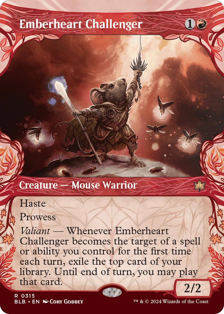 Image of Emberheart Challenger (Showcase) [Bloomburrow]