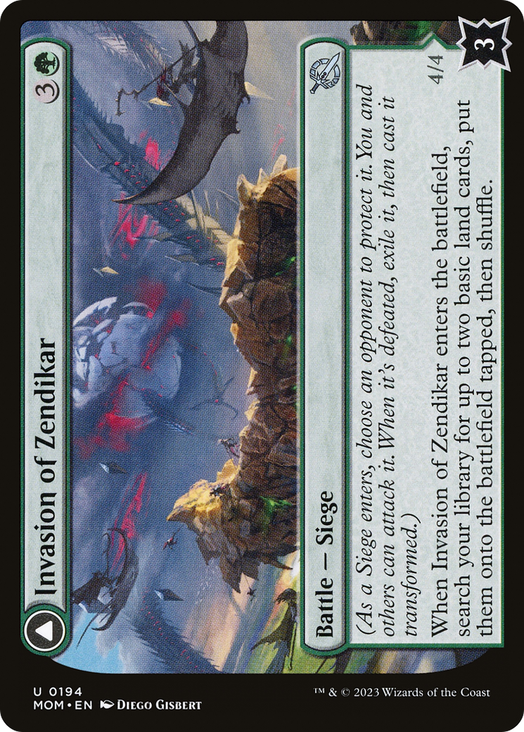 Image of Invasion of Zendikar // Awakened Skyclave [March of the Machine]