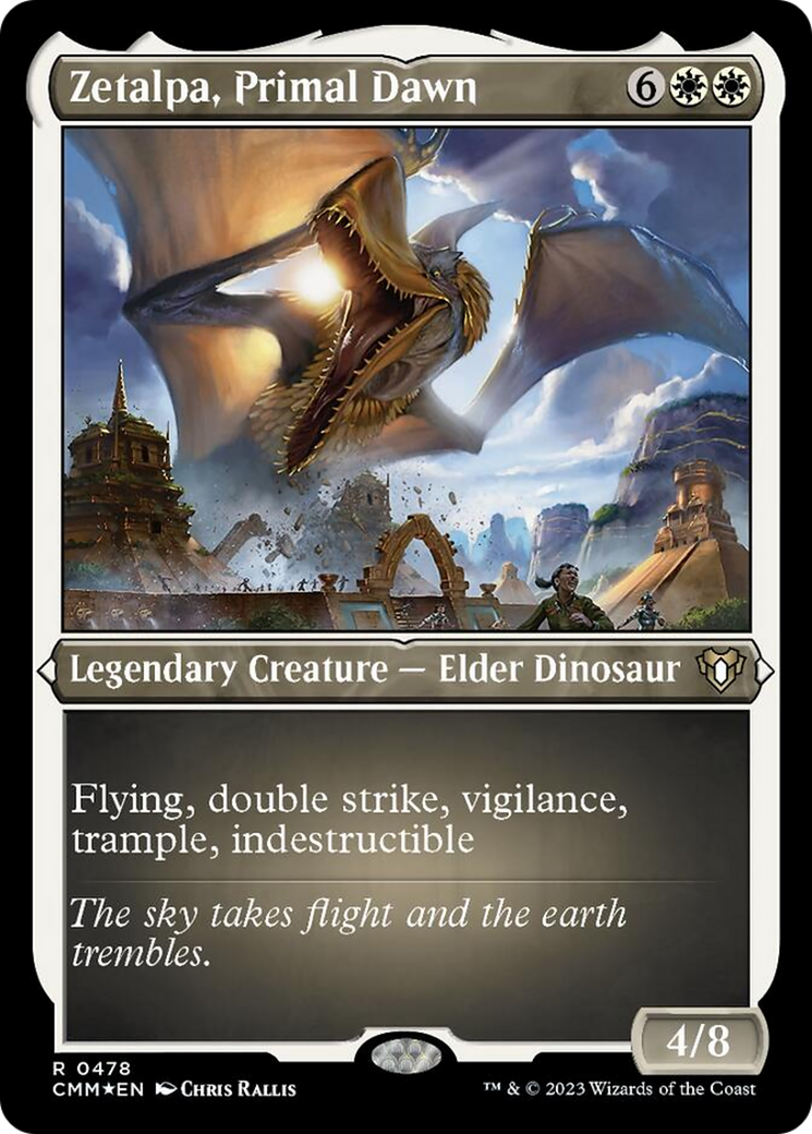 Image of Zetalpa, Primal Dawn (Foil Etched) [Commander Masters]