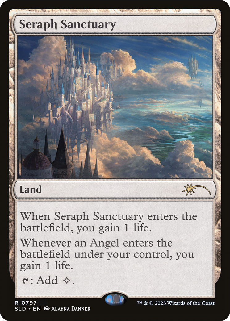 Image of Seraph Sanctuary (SLD-797) - Secret Lair Drop Foil