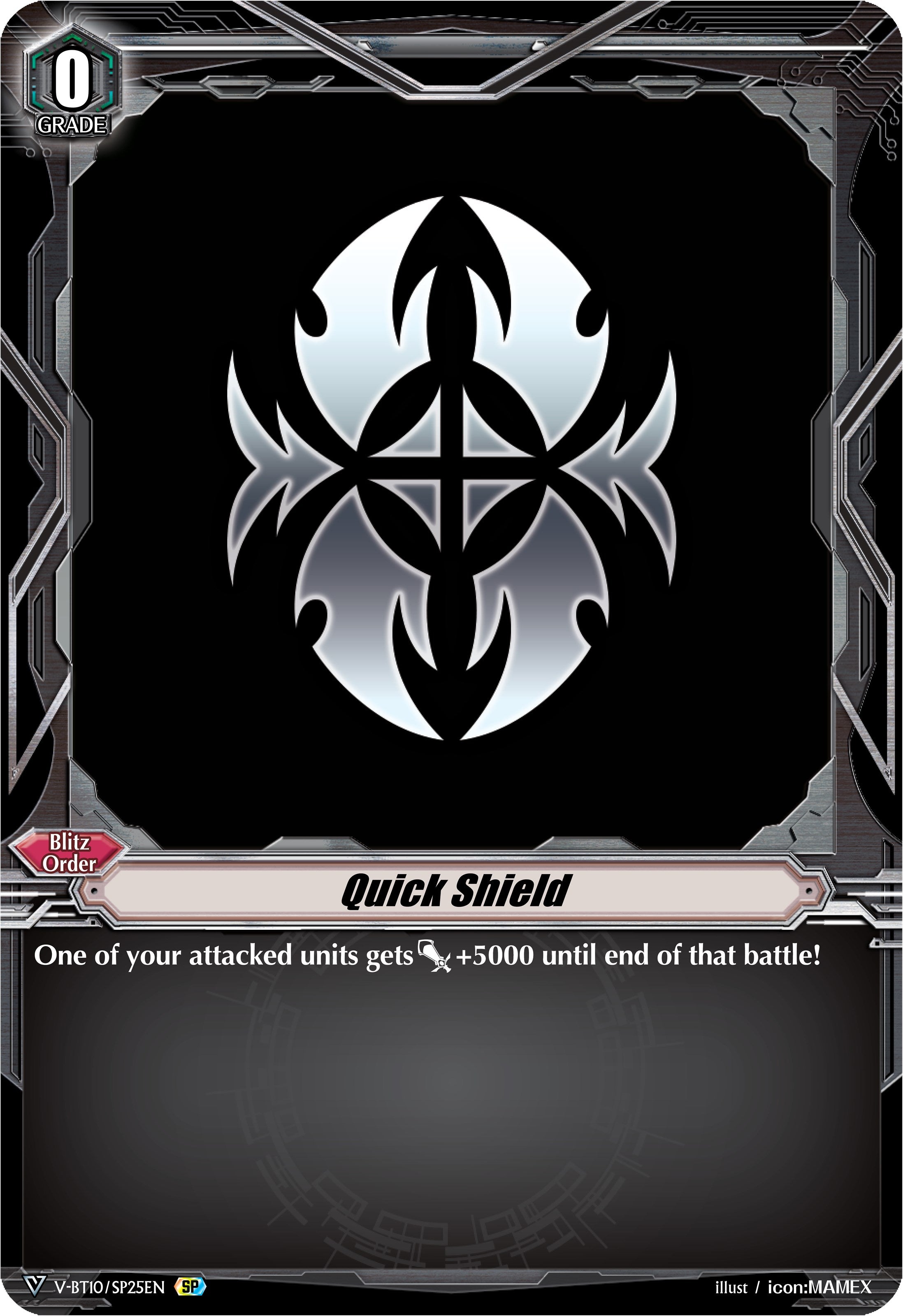 Image of Quick Shield (Shadow Paladin) (V-BT10/SP25EN) [Phantom Dragon Aeon]