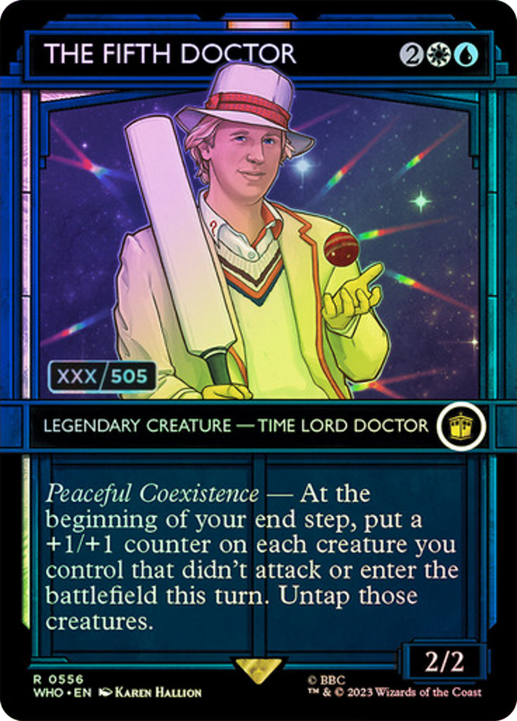 Image of The Fifth Doctor (Serial Numbered) [Doctor Who]