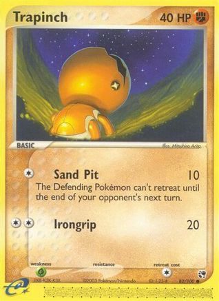 Image of Trapinch (82/100) [EX: Sandstorm]