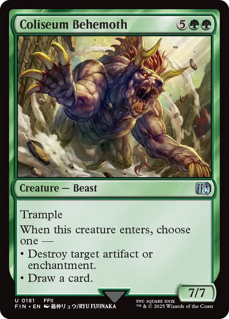 Image of Coliseum Behemoth [FINAL FANTASY]