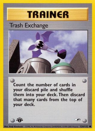 Image of Trash Exchange (126/132) [Gym Heroes 1st Edition]