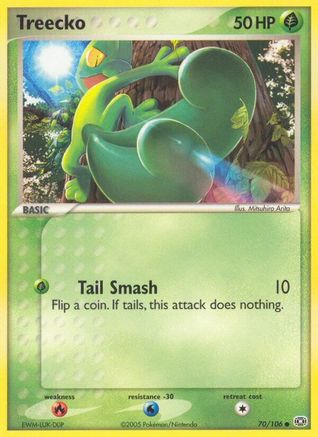 Image of Treecko (70/106) (Stamped) [EX: Emerald]