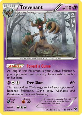 Image of Trevenant (55/146) [XY: Base Set]