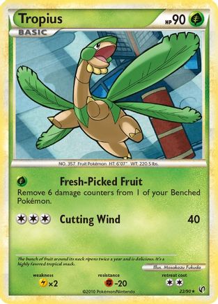 Image of Tropius (22/90) [HeartGold & SoulSilver: Undaunted]