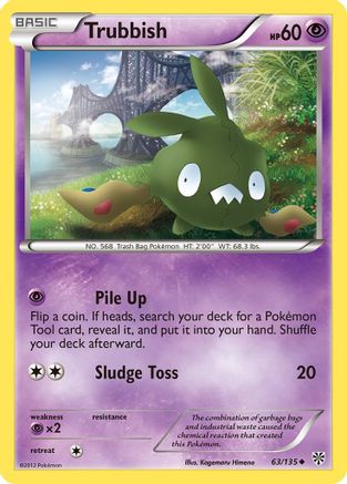 Image of Trubbish (63/135) [Black & White: Plasma Storm]