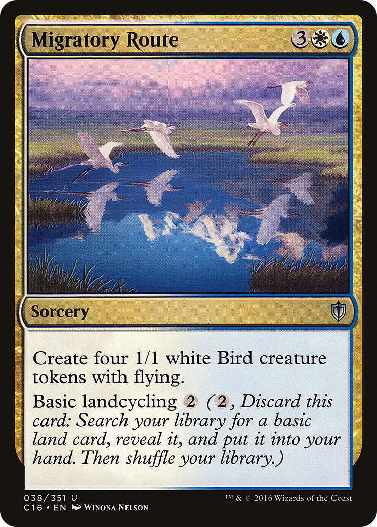 Image of Migratory Route [Commander 2016]