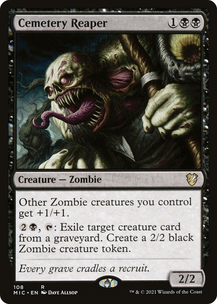 Image of Cemetery Reaper [Innistrad: Midnight Hunt Commander]
