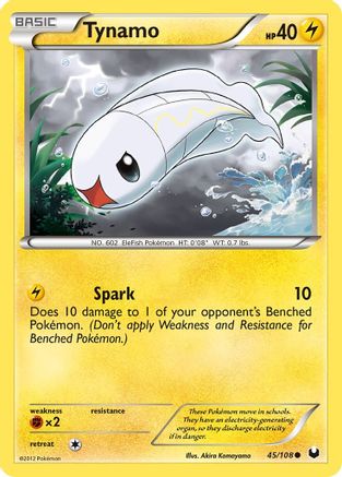 Image of Tynamo (45/108) [Black & White: Dark Explorers]