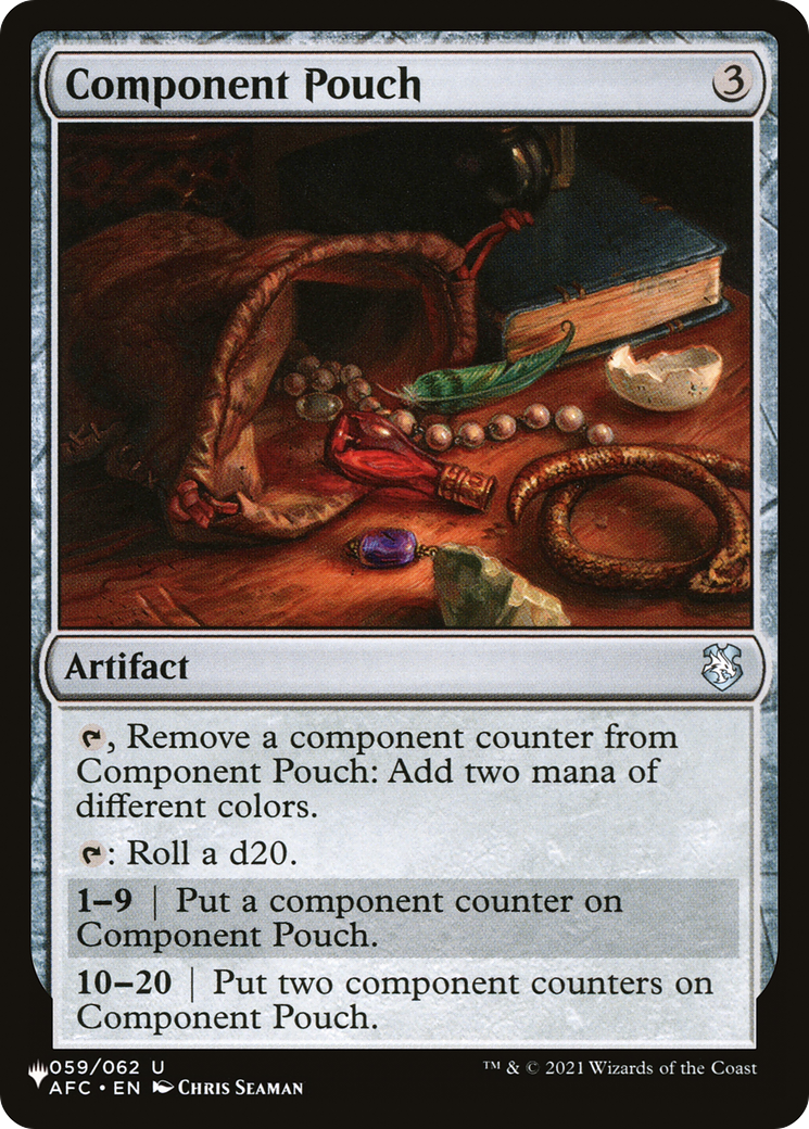 Image of Component Pouch [The List]