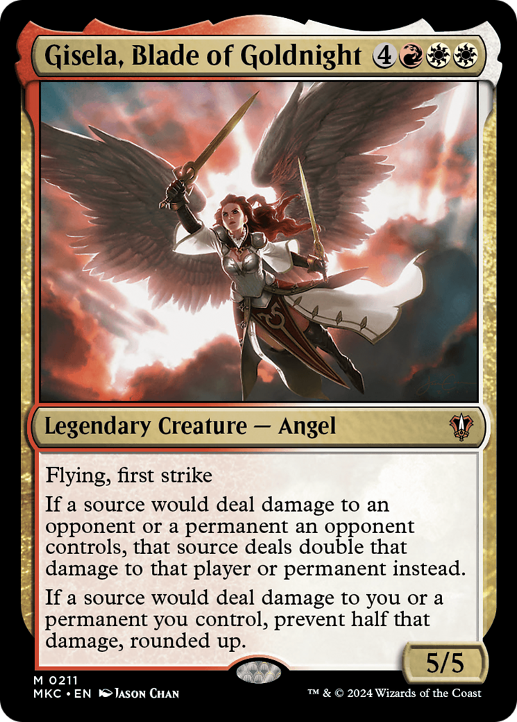 Image of Gisela, Blade of Goldnight [Murders at Karlov Manor Commander]
