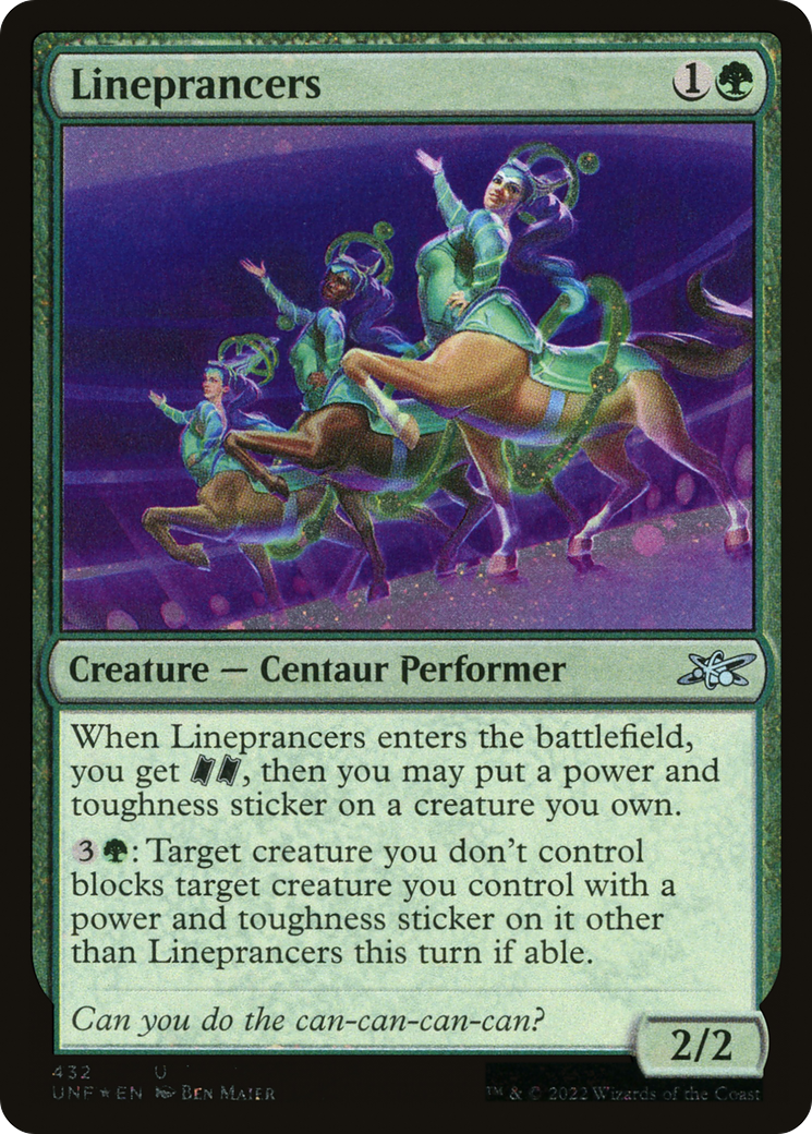 Image of Lineprancers (Galaxy Foil) [Unfinity]
