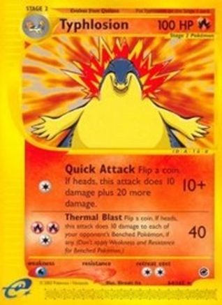 Image of Typhlosion (64/165) [Expedition: Base Set]