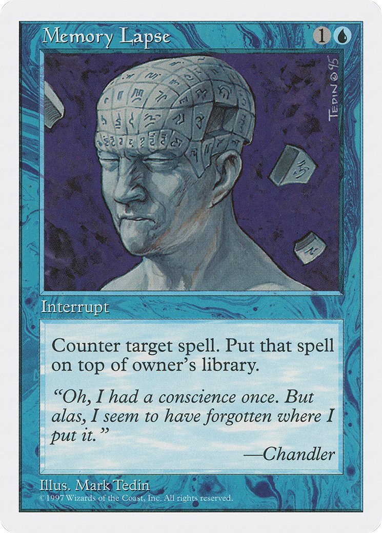 Image of Memory Lapse [Fifth Edition]
