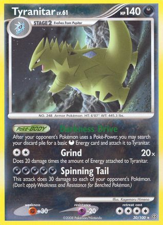 Image of Tyranitar (30/100) [Diamond & Pearl: Stormfront]