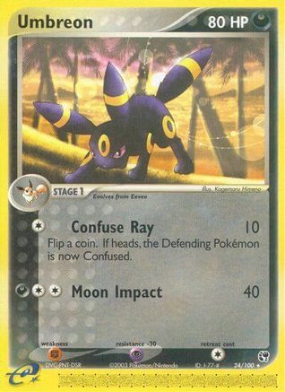 Image of Umbreon (24/100) [EX: Sandstorm]