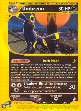 Image of Umbreon (41/147) [Aquapolis]