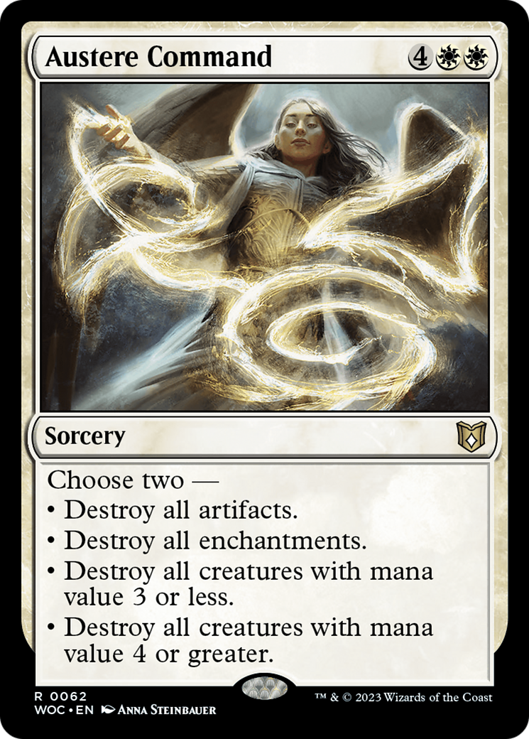 Image of Austere Command [Wilds of Eldraine Commander]