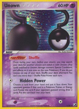Image of Unown (?) (?/28) [EX: Unseen Forces]